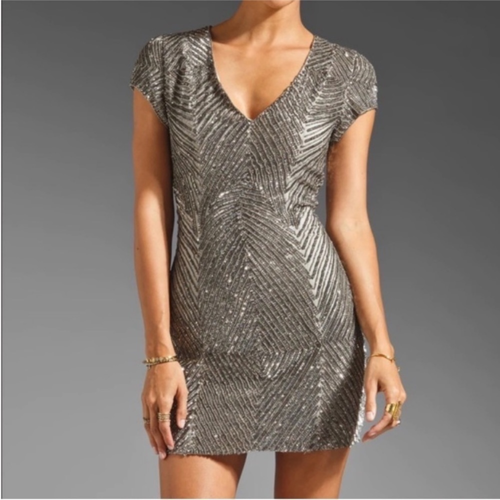 Parker Ombre Serena Sequin Dress